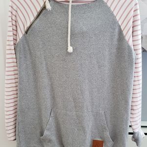 Ampersand double hoodie